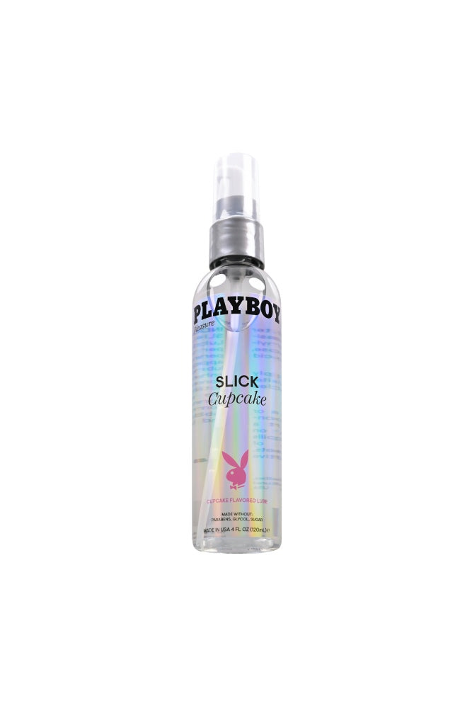 Playboy - Slick Cupcake Flavoured Water Based Lubricant - Various Sizes - Stag Shop