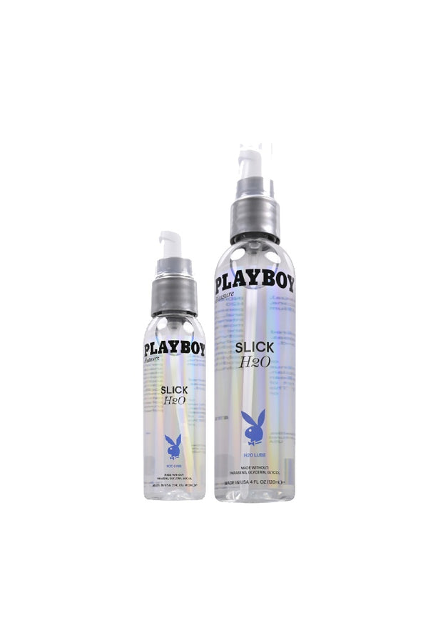 Playboy - Slick H20 Water Based Lubricant - Various Sizes - Stag Shop