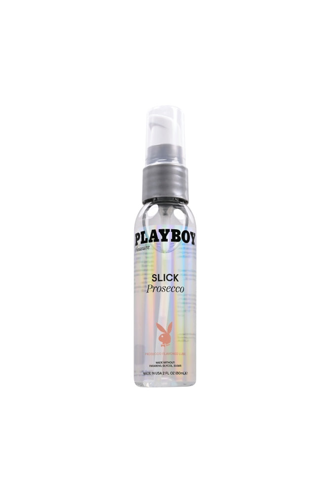 Playboy - Slick Prosecco Flavoured Water Based Lubricant - Various Sizes - Stag Shop