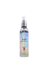 Playboy - Slick Strawberry Flavoured Water Based Lubricant - Various Sizes - Stag Shop