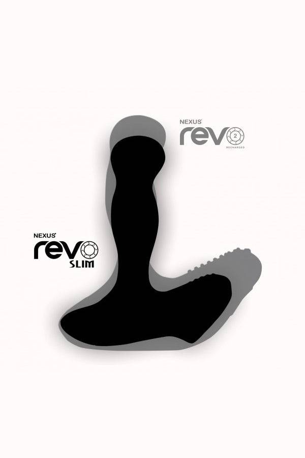 Nexus - Revo Slim Prostate Massager - Black - Stag Shop