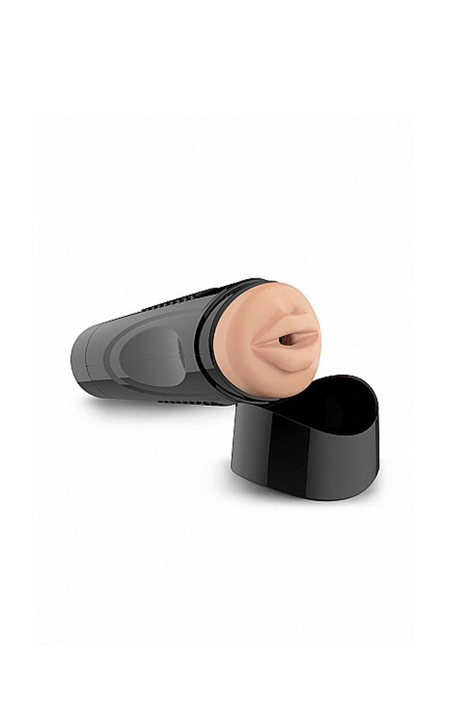 SLT by Shots Toys - Self Lubricating Easy Grip Masturbator XL - Oral - Stag Shop