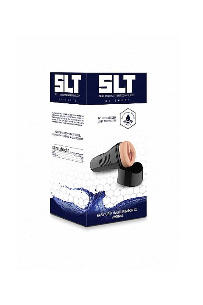 SLT by Shots Toys - Self Lubricating Easy Grip Masturbator XL - Vagina - Stag Shop