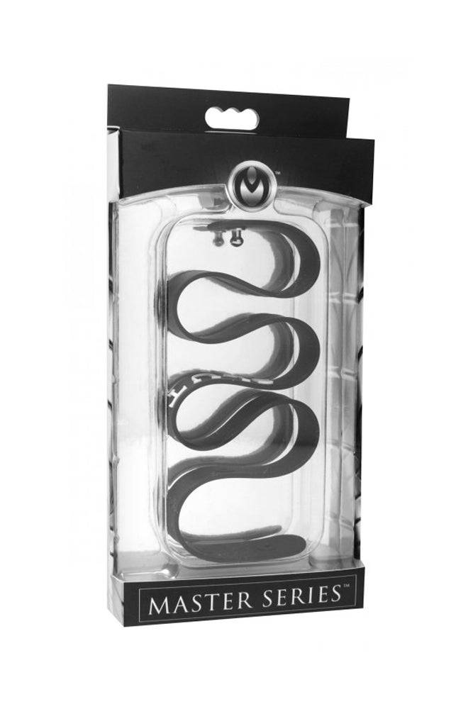 XR Brands - Master Series - SLUT Silicone Collar - Black - Stag Shop