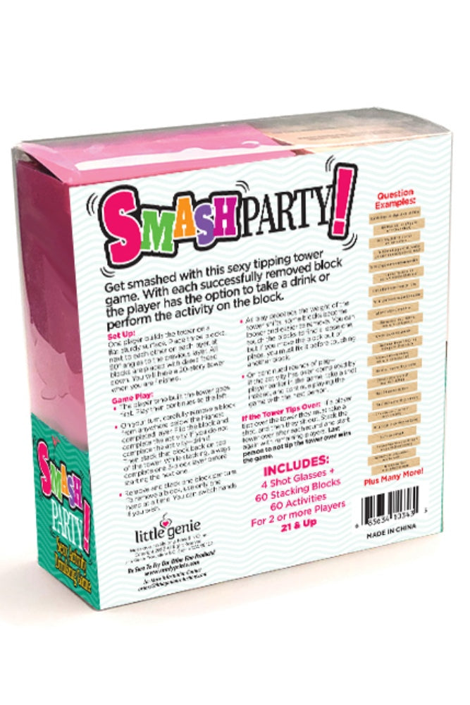 Little Genie - Smash Party Sexy Tipping Tower Drinking Game - Stag Shop