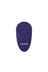 Evolved - Smooshy Tooshy Butt Plug & Remote - Purple - Stag Shop