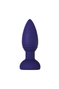 Thumbnail for Evolved - Smooshy Tooshy Butt Plug & Remote - Purple - Stag Shop