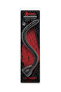 Kink By Doc Johnson - In Deep Silicone Anal Snake - Black - Stag Shop
