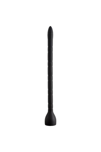 Kink By Doc Johnson - In Deep Silicone Anal Snake - Black - Stag Shop