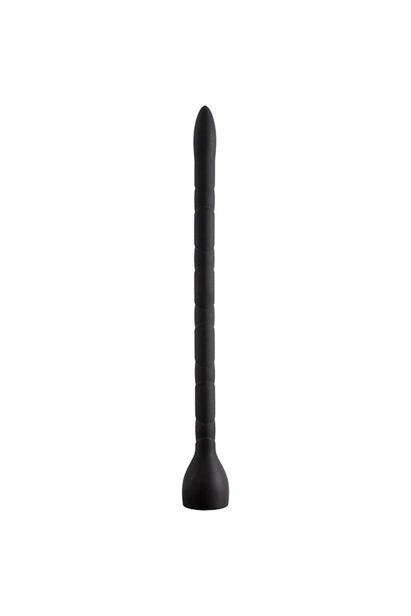 Kink By Doc Johnson - In Deep Silicone Anal Snake - Black - Stag Shop