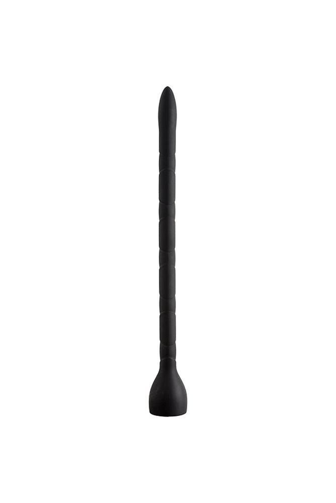 Kink By Doc Johnson - In Deep Silicone Anal Snake - Black - Stag Shop