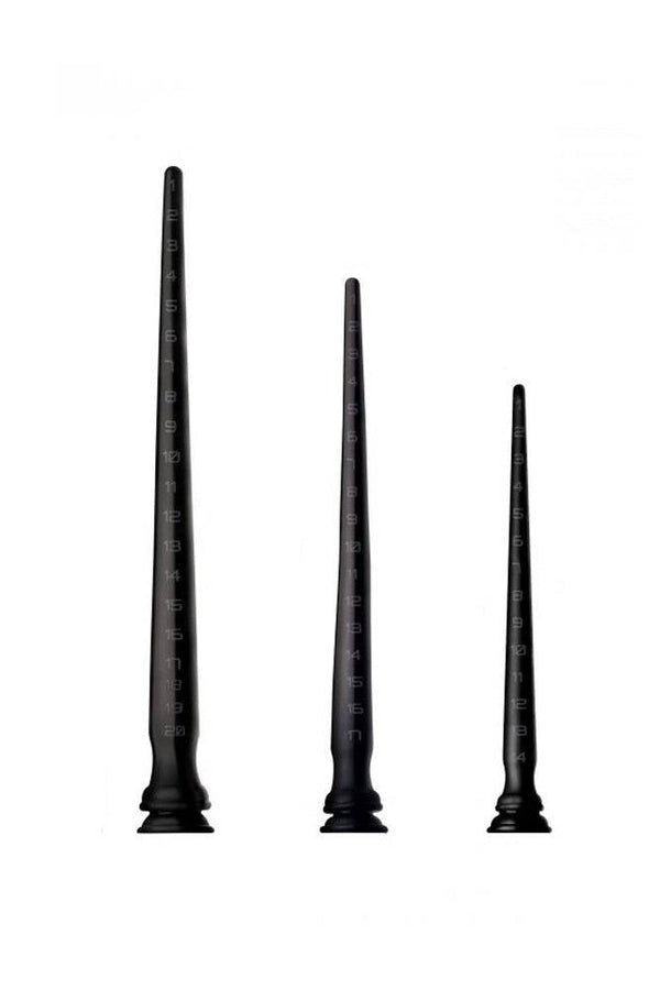 XR Brands - Hosed - Tapered Anal Snake Dildo - Assorted Sizes - Stag Shop