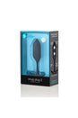 b-Vibe - Snug Plug 2 - Weighted Butt Plug - Black - 114 grams - Stag Shop