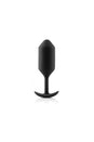 b-Vibe - Snug Plug 3 - Weighted Butt Plug - Black - Stag Shop