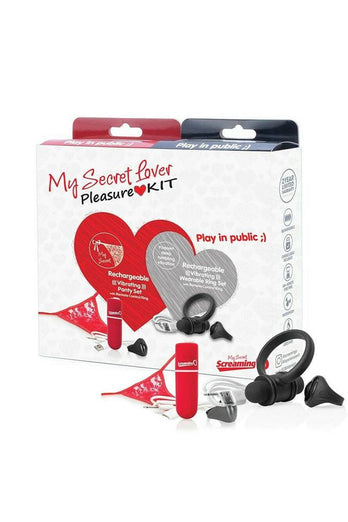 Screaming O - My Secret Lover Gift Set - Panty & Ring - Stag Shop