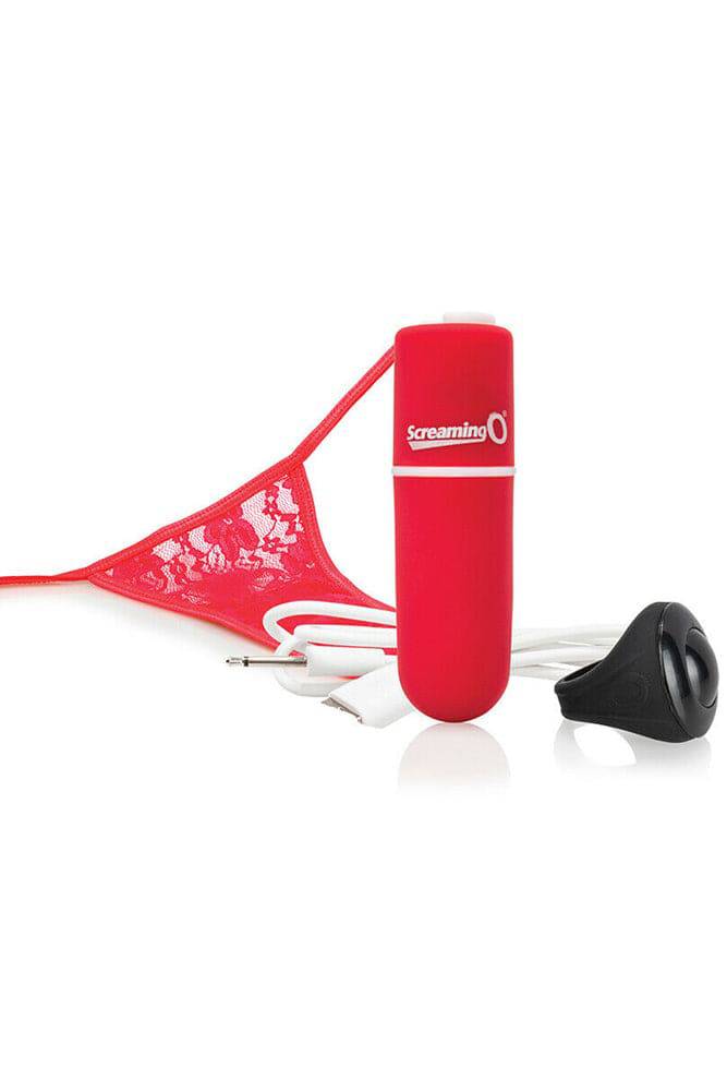 Screaming O - My Secret Lover Gift Set - Panty & Ring - Stag Shop