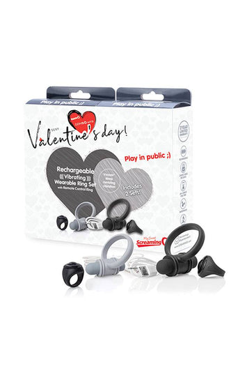 Screaming O - My Secret Lover Gift Set - Ring & Ring - Stag Shop