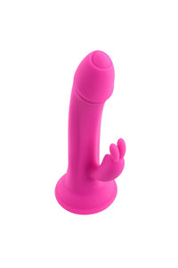 Thumbnail for Evolved - Somebunny to Love Rabbit Vibrator with Suction Cup Base - Pink - Stag Shop