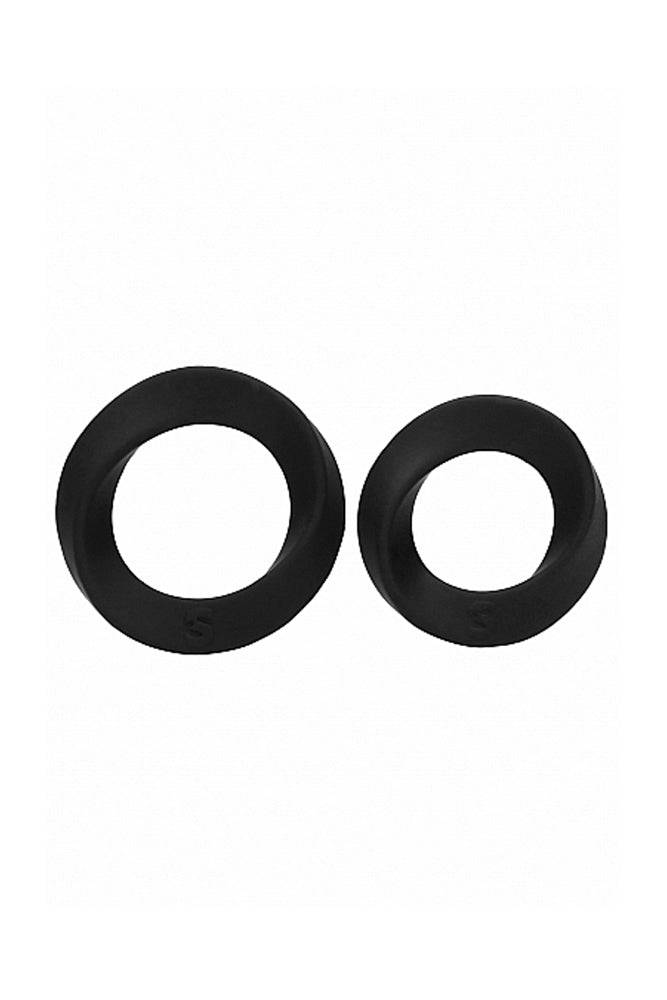 Shots Toys - Sono - No.86 Cock Ring Set - Black - Stag Shop