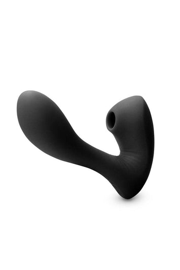 NS Novelties - INYA - Sonnet Dual Suction Vibrator - Black - Stag Shop