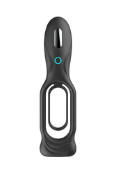 Shots Toys - Sono - No. 88 - Vibrating Rechargeable Cock Ring - Black - Stag Shop