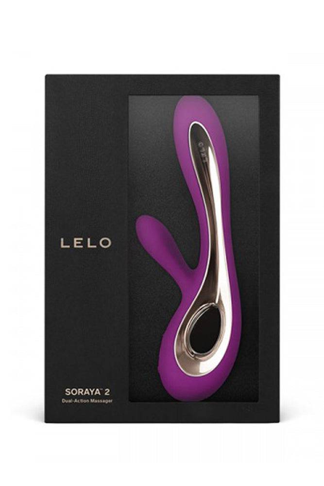 Lelo - Soraya 2 Rabbit Vibrator - Deep Rose - Stag Shop