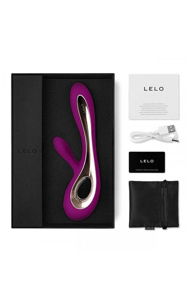 Lelo - Soraya 2 Rabbit Vibrator - Deep Rose - Stag Shop
