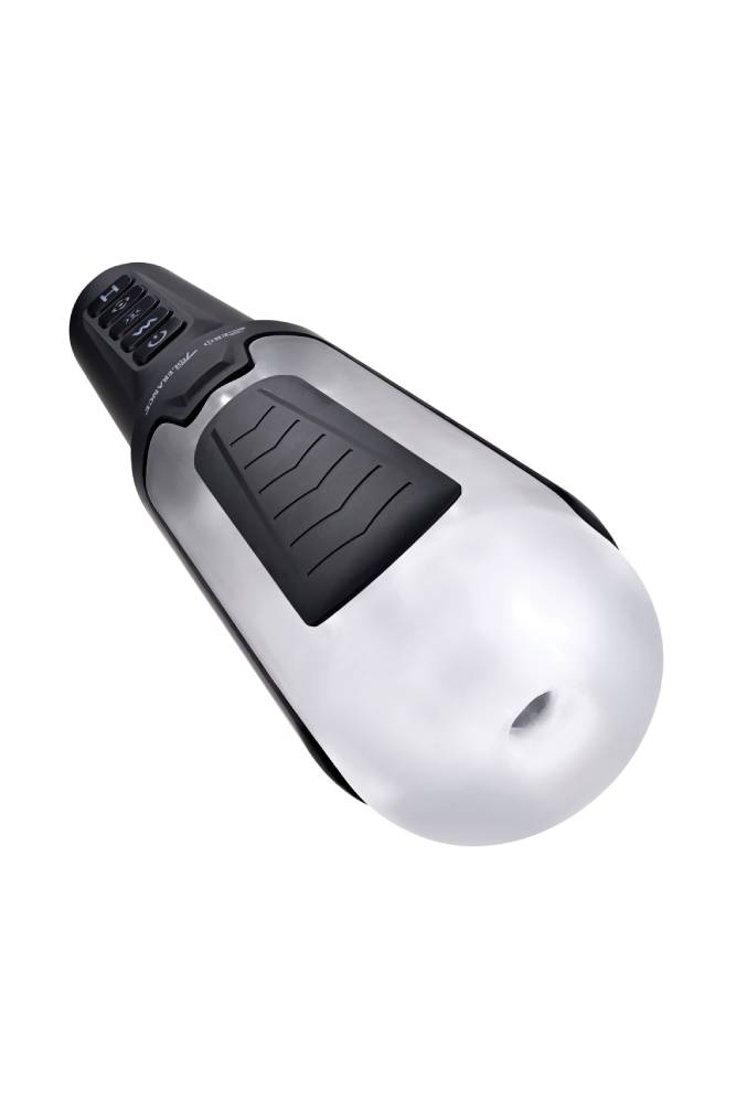 Zero Tolerance - Squeeze Play with Riley Reid Vibrating & Sucking Stroker - Black - Stag Shop