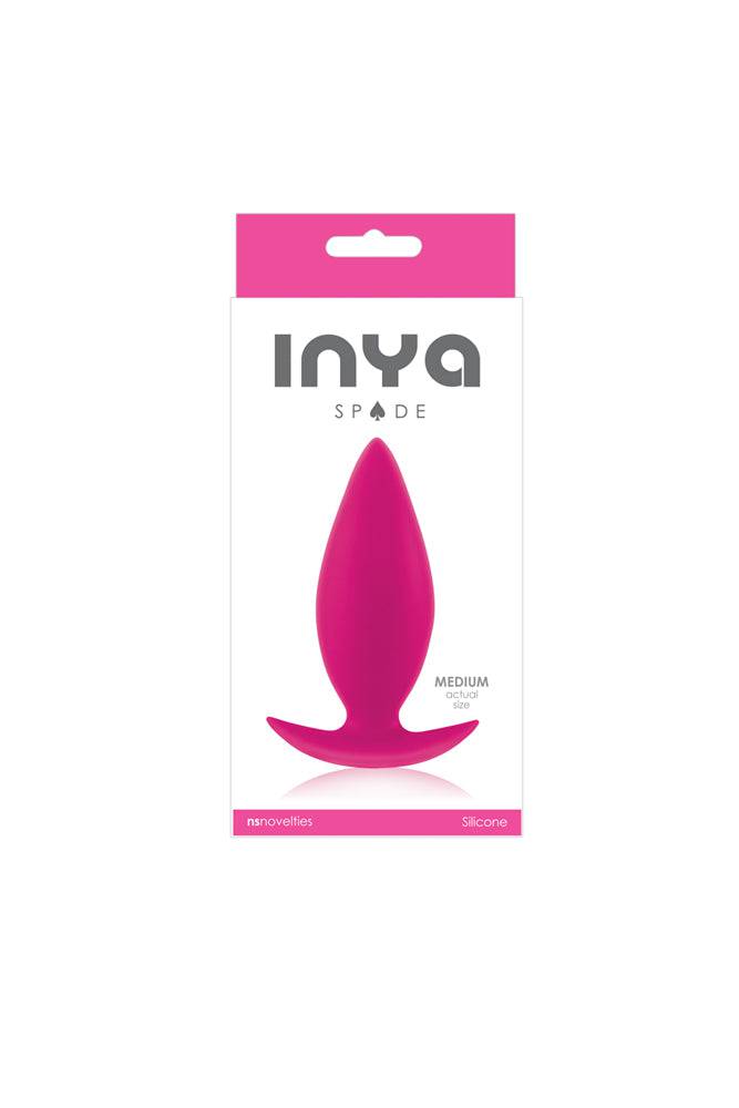 NS Novelties - INYA - Spades Butt Plug - Assorted Sizes & Colours - Stag Shop