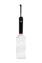 Sportsheets - Saffron Acrylic Spanker - Paddle - Black/Clear - Stag Shop