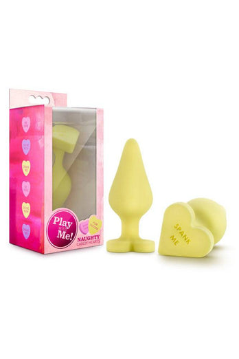 Blush Novelties - Play with Me - Naughty Candy Heart - Butt Plug - Stag Shop