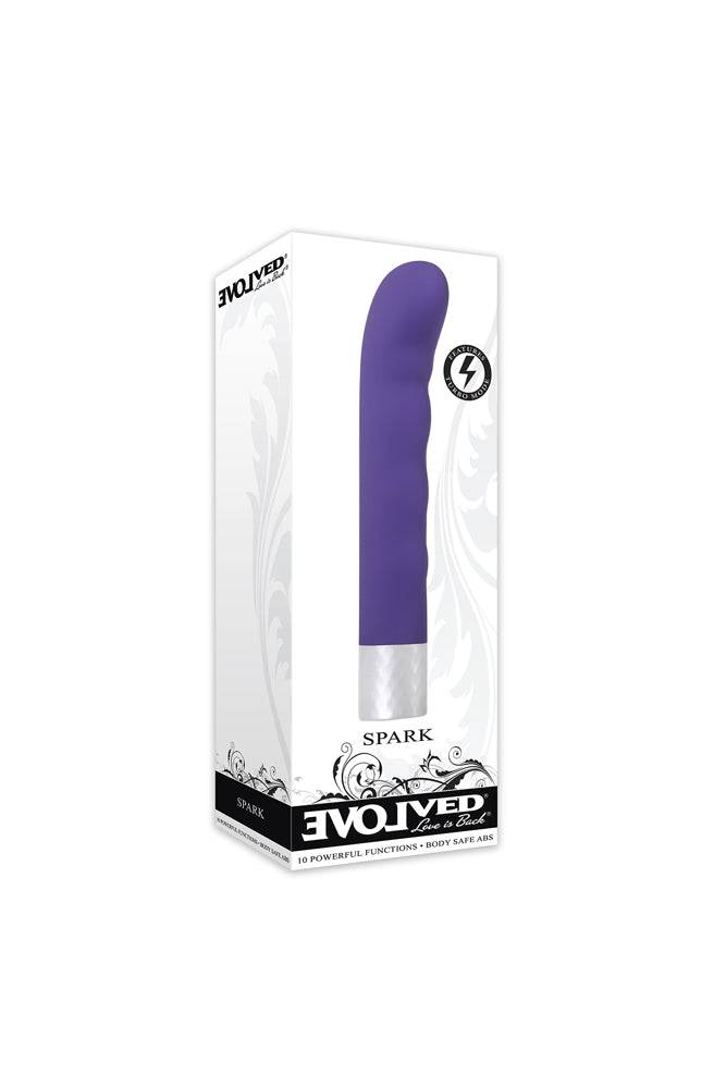 Evolved - Spark G-Spot Vibrator - Purple - Stag Shop