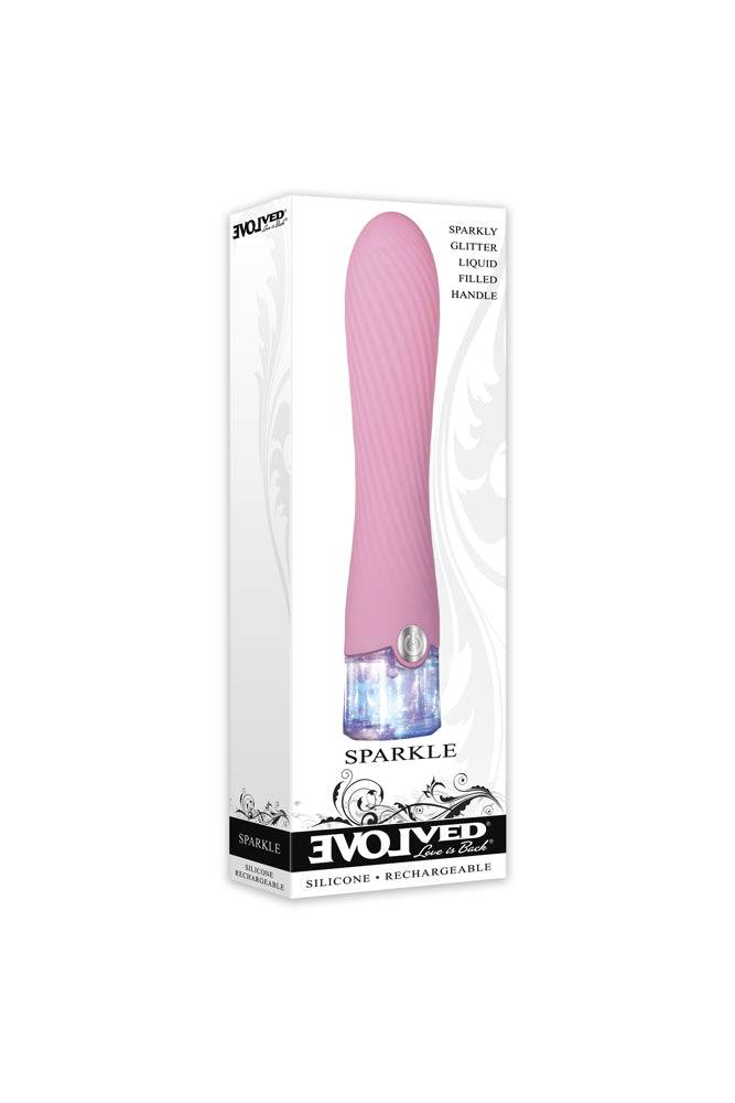 Evolved - Sparkle Classic Vibrator - Pink - Stag Shop