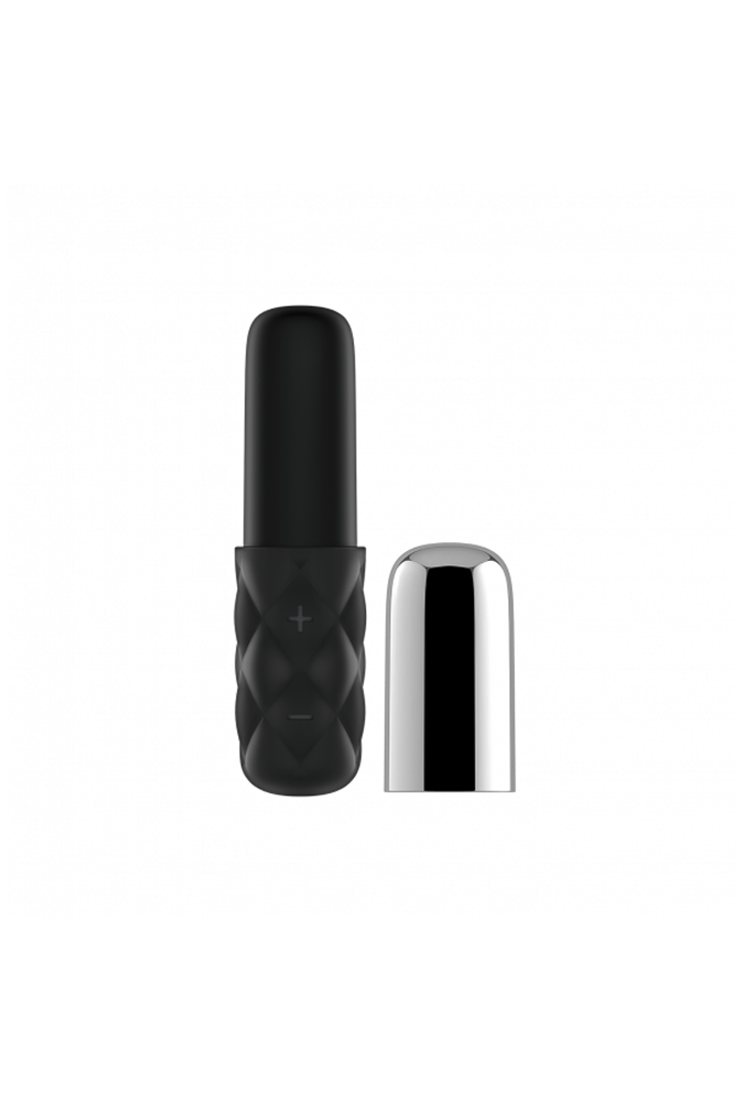 Satisfyer - Sparkling Darling Mini Vibrator - Black - Stag Shop