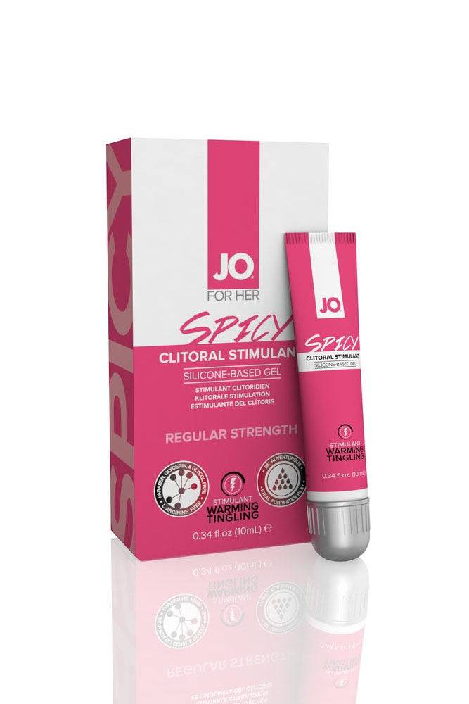 System Jo - For Women - Clitoral Stimulation Gel - Spicy Regular Strength - Stag Shop