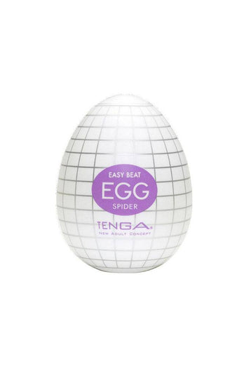 Tenga - Egg - Spider Textured Egg Masturbator - Stag Shop