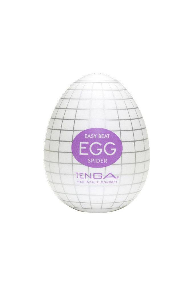Tenga - Egg - Spider Textured Egg Masturbator - Stag Shop