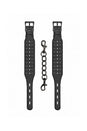 Ouch by Shots Toys - Spiked Ankle Cuffs - Black - Stag Shop