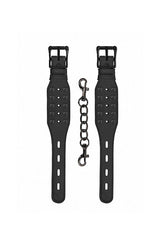 Ouch by Shots Toys - Spiked Handcuffs - Black - Stag Shop