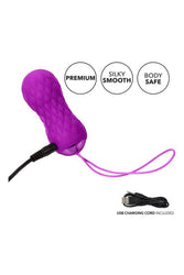Cal Exotics - Slay - SpinMe Remote Control Vibrator - Fuschia - Stag Shop