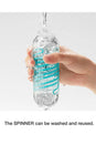 Tenga - Spinner - Tetra Masturbator - Blue - Stag Shop