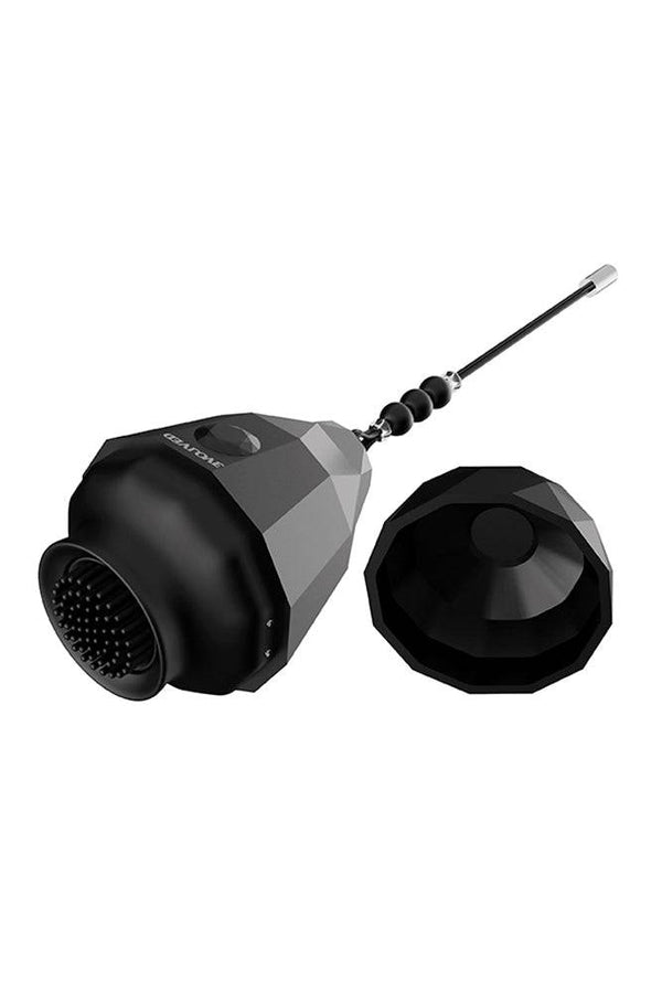 Evolved - Spinning O Egg Vibrator - Black - Stag Shop