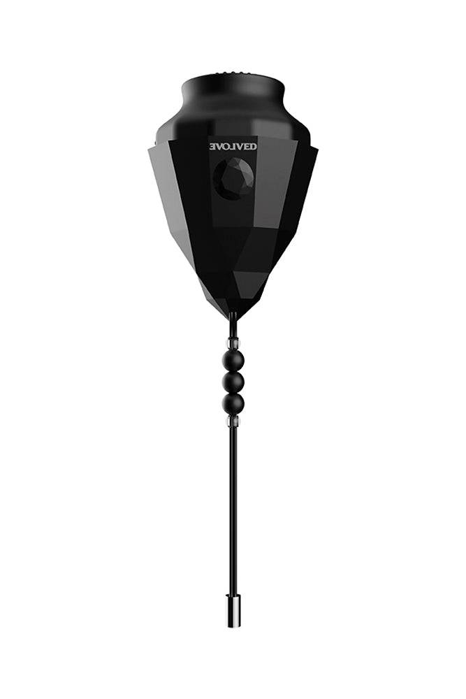 Evolved - Spinning O Egg Vibrator - Black - Stag Shop