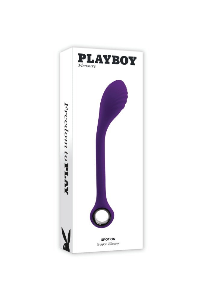 Evolved - Playboy - On the Spot G-Spot Vibrator - Purple - Stag Shop