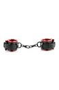 Sportsheets - Saffron Spreader Bar & Cuffs Set - 5 PC - Red/Black - Stag Shop