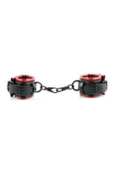 Sportsheets - Saffron Spreader Bar & Cuffs Set - 5 PC - Red/Black - Stag Shop