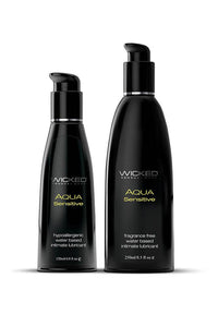 Thumbnail for Wicked Sensual Care - Aqua Sensitive Water Based Lubricant - Stag Shop