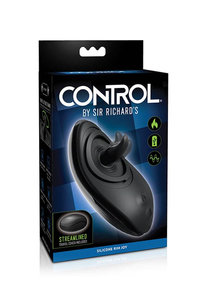 Pipedream - Sir Richard's Control - Silicone Rim Joy Warming Tongue Vibrator - Stag Shop