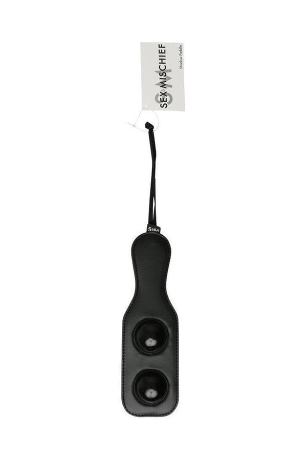 Sex & Mischief - Dual Impact Shadow Paddle - Black - Stag Shop