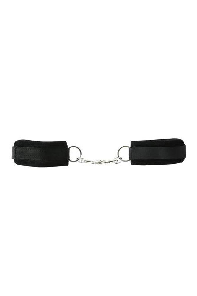Sex & Mischief - Beginner's Handcuffs - Black - Stag Shop